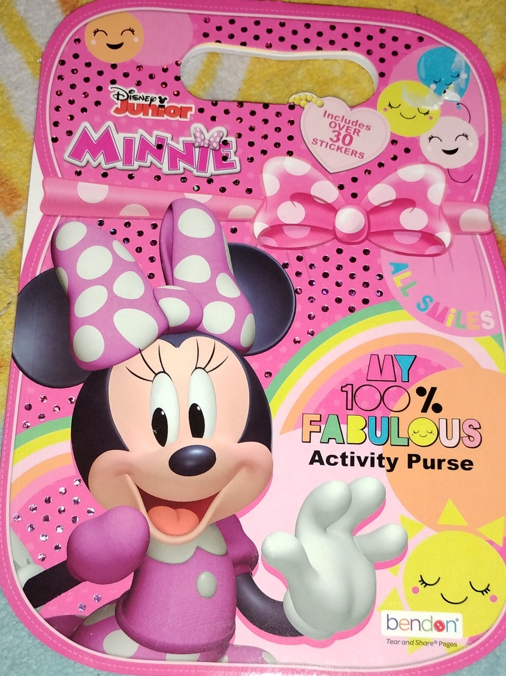 Disney Minnie Pink Activity Purse for Kids